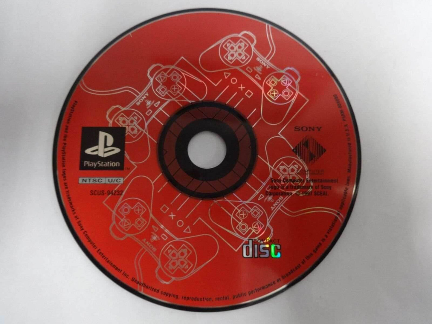 Red PlayStation Demo Disc (Playstation) - Game Only