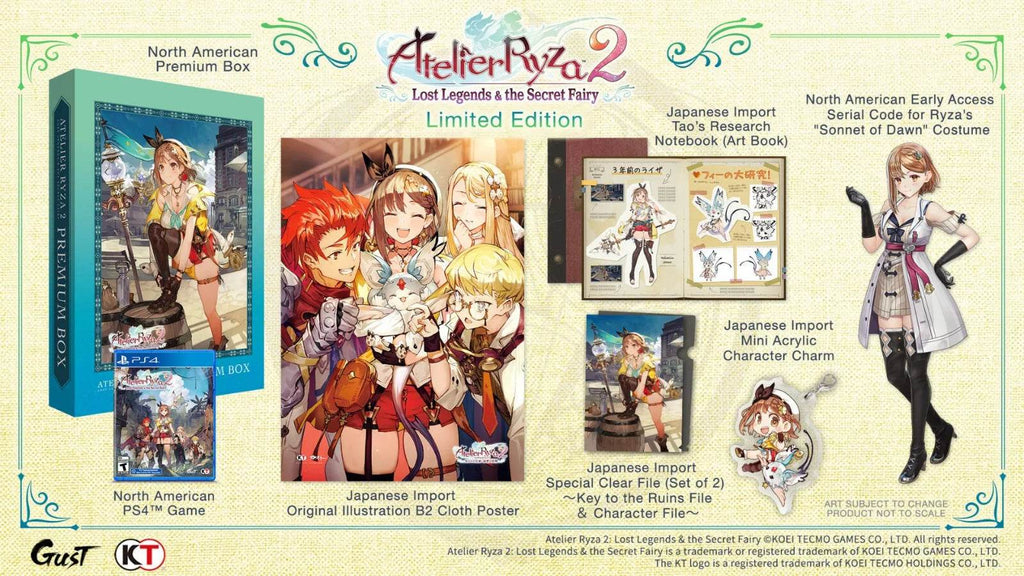 Atelier Ryza 2: Lost Legends & The Secret Fairy Premium Edition (Playstation 4) - Game Only