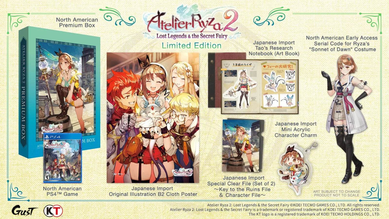 Atelier Ryza 2: Lost Legends & The Secret Fairy Premium Edition (Playstation 4) - Game Only