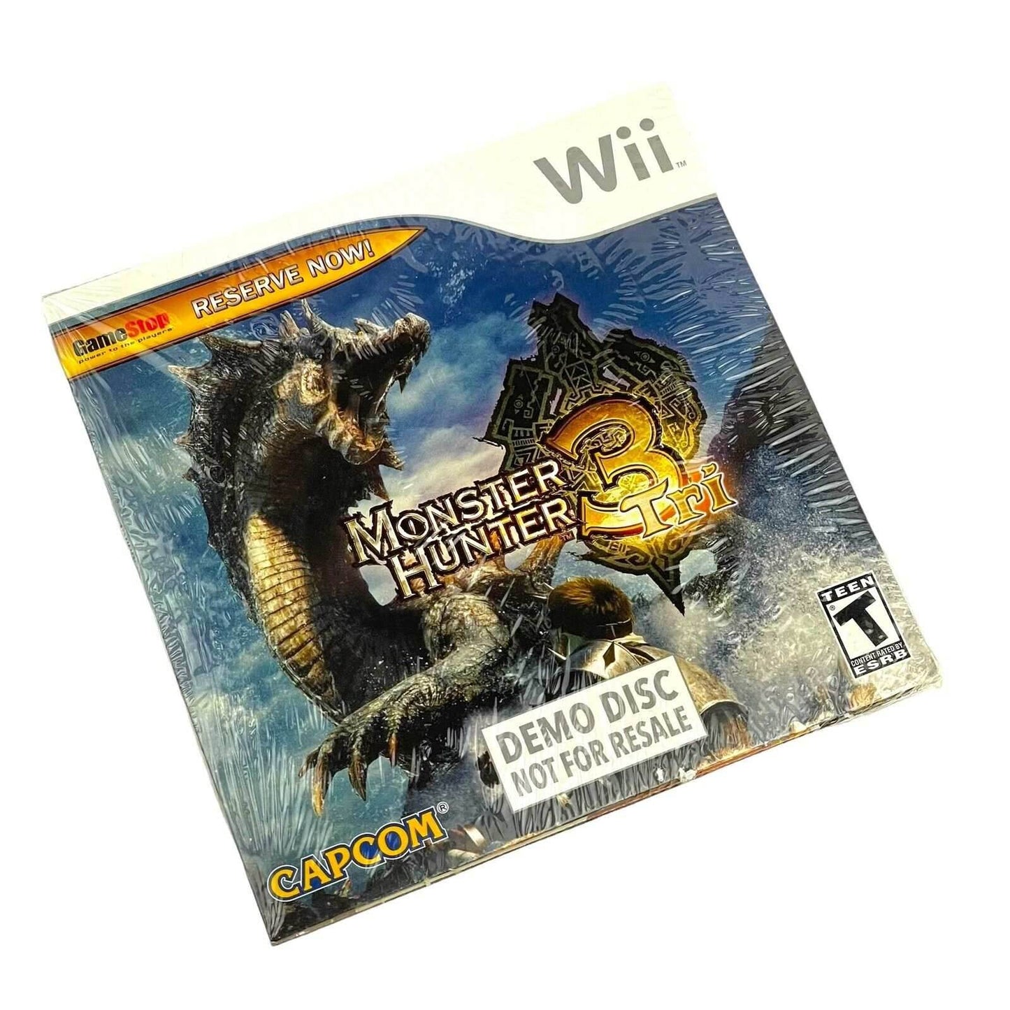 Monster Hunter 3 Tri (Demo Disc) (Wii) - Game Manual Only