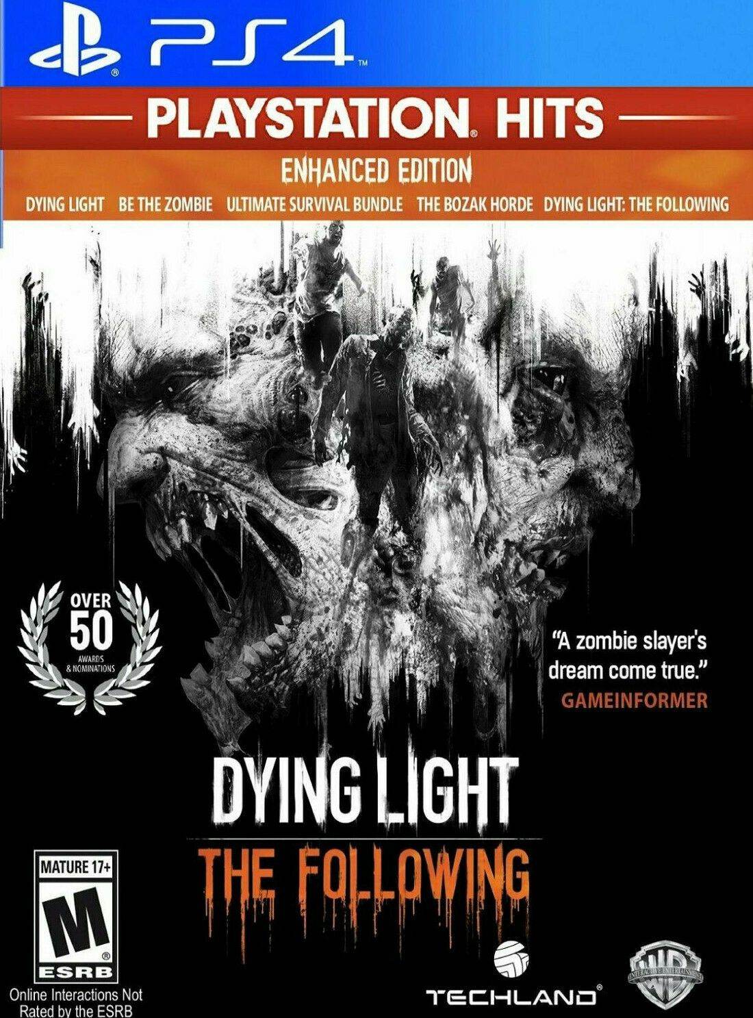 Dying Light the Following Enhanced Edition (Playstation Hits) (Playstation 4) - Game Only