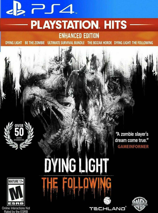 Dying Light the Following Enhanced Edition (Playstation Hits) (Playstation 4) - Game Only