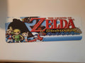 The Legend of Zelda: Wind Waker 4 x 12 Inch Metal Arcade Wall Sign - Premium High-Gloss Aluminum Display