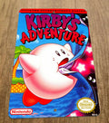 Kirbys Adventure Nintendo Box Art NES 8x12 Inch Metal Wall Sign Arcade Video Game