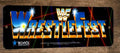 Wrestlefest WWF Arcade 4x12 Inch Metal Wall Video Game Sign