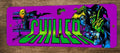 Chiller Arcade Video Game 4x12 Metal Wall Sign Marquee Banner Poster