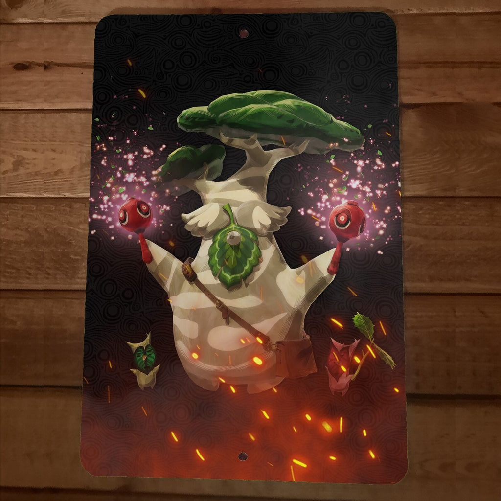The Legend of Hetsu Zelda 8 Inch by 12 Inch Metal Wall Sign Poster for Video Game Enthusiasts