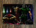 Brutal Doom Scene Video Game 8x12 Metal Wall Sign Arcade