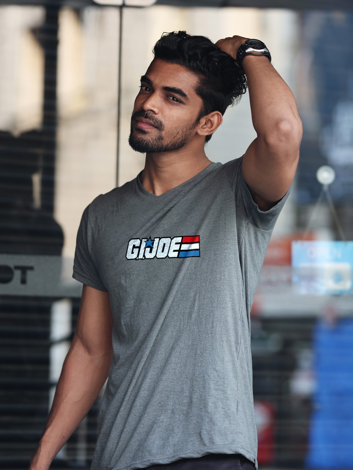 GI Joe Logo A Real American Hero ARAH Mens T Shirt Gildan