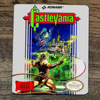 Castlevania Arcade Video Game NES Box Cover Mouse Pad