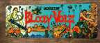 Bloody Wolf Arcade Video Game 4x12 Metal Wall Sign Marquee Banner Poster