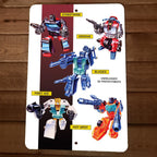 Protectobots G2 Unreleased 8x12 Metal Wall Sign Poster Transformers
