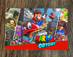 Super Mario Odyssey 8x12 Inch Metal Wall Sign Video Game Poster