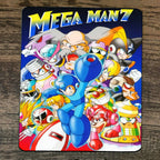 Mega Man 7 Classic Arcade Video Game NES Box Cover Mouse Pad