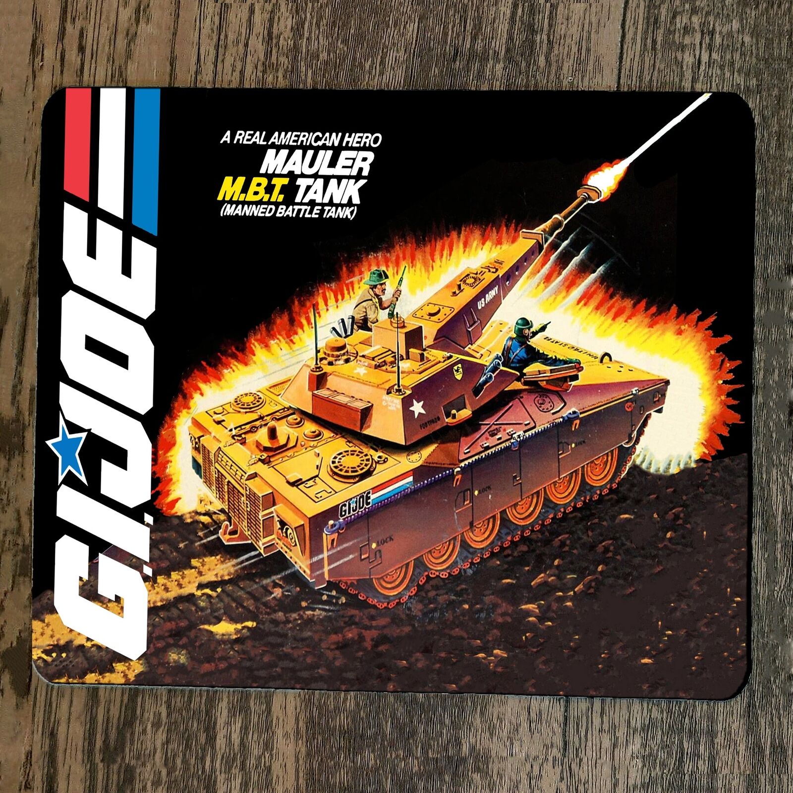 GI Joe MBT Mauler Manned Battle Tank Mouse Pad
