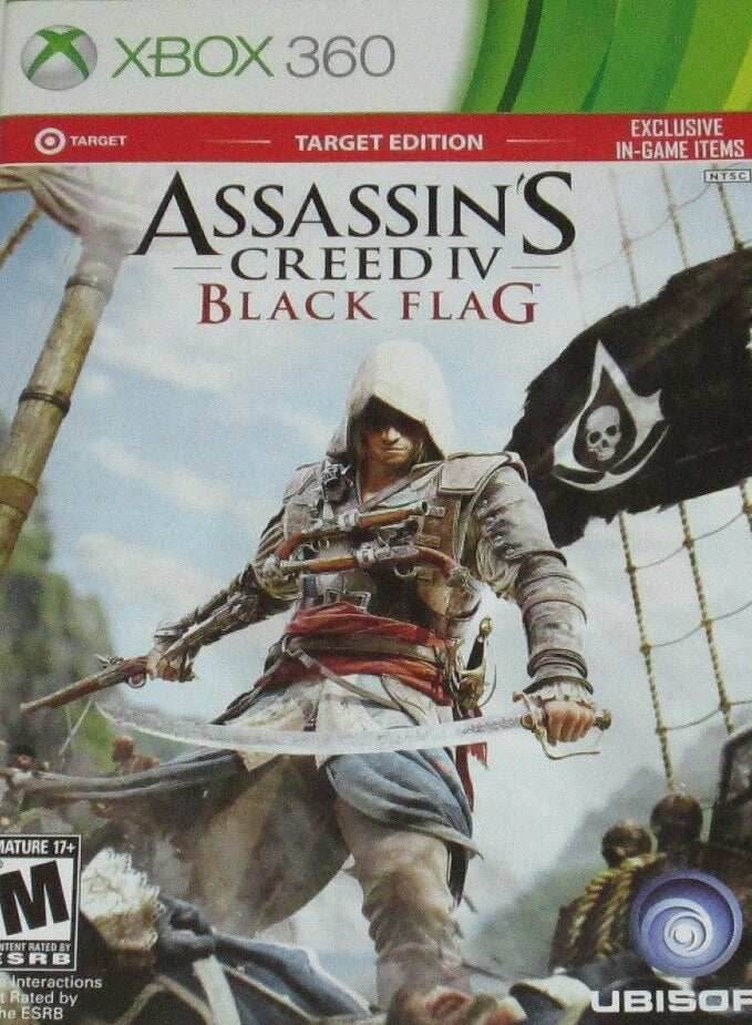 Assassin's Creed IV: Black Flag (Target Edition) (Xbox 360) - Game Manual Only