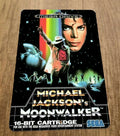 Moonwalker Michael Jackson Sega Mega Drive Box Art 8x12 Metal Wall Arcade Sign Retro 1980s Video Game