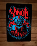 Legend of Pig Ganon Metal Wall Sign - 8 x 12 Inch Premium Aluminum Video Game Poster from The Legend of Zelda Series