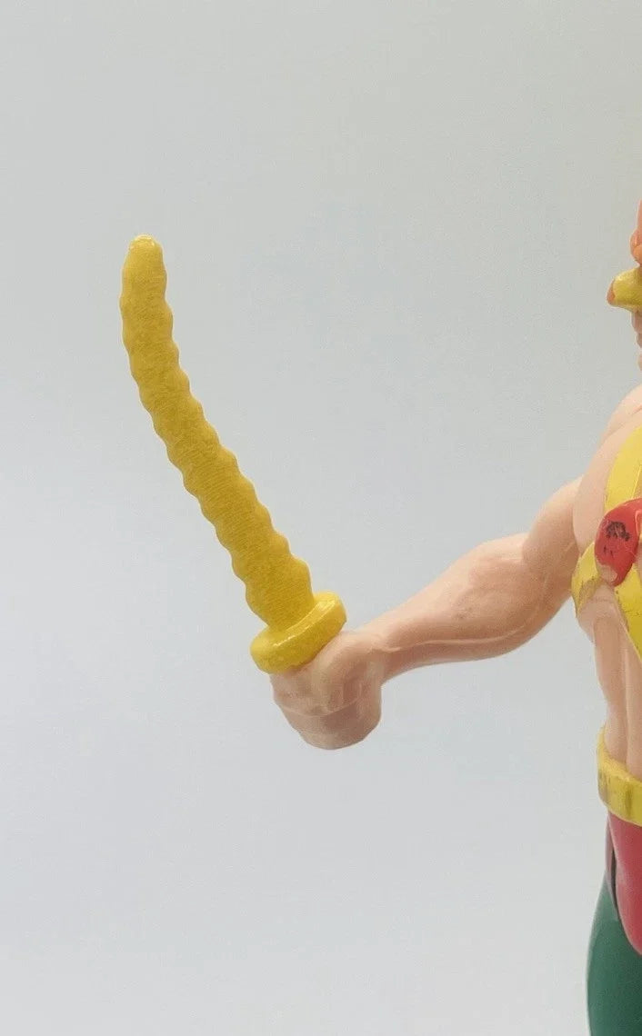 Vintage Kenner DC Super Powers Samurai Sword Repro Part Replacement