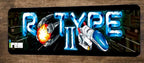 R Type 2 Arcade 4x12 Metal Wall Video Game Marquee Banner Sign