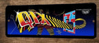 Qix Arcade 4x12 Metal Wall Video Game Marquee Banner Sign