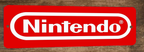 Red Nintendo Logo Video Game 3x12 Inch Metal Wall Sign