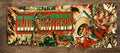 Blood Brothers Arcade Video Game 4x12 Metal Wall Sign Marquee Banner Poster