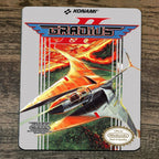 Gradius II Classic Arcade Video Game Mouse Pad NES Box Art Design