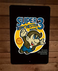 Super Winchester Brothers 3 Mario Supernatural Parody 8x12 Inch Metal Wall Poster Sign