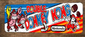 Double Donkey Kong Arcade 4x12 Inch Metal Video Game Marquee Wall Banner Sign