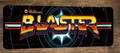 Blaster Arcade Video Game 3x12  Metal Wall Sign Marquee Banner Poster
