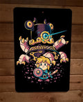 The Guardian of Link 8x12 Inch Metal Wall Sign Poster - Legend of Zelda Video Game Collectible