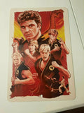 Cobra Kai Artwork Karate Kid Movie 8x12 Metal Wall Sign for Martial Arts TV Show Fans