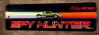 Spy Hunter 3x12 Metal Wall Video Game Arcade Sign Poster #2