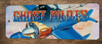 Ghost Pilots Arcade 3x12 Metal Wall Video Game Marquee Banner Sign