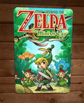 The Legend of Minish Zelda 8 Inch by 12 Inch Metal Wall Sign, Video Game Poster with Durable High-Gloss Aluminum Finish