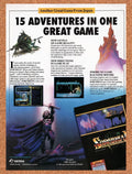 1990 Sorcerian MS-DOS Original Ad v1