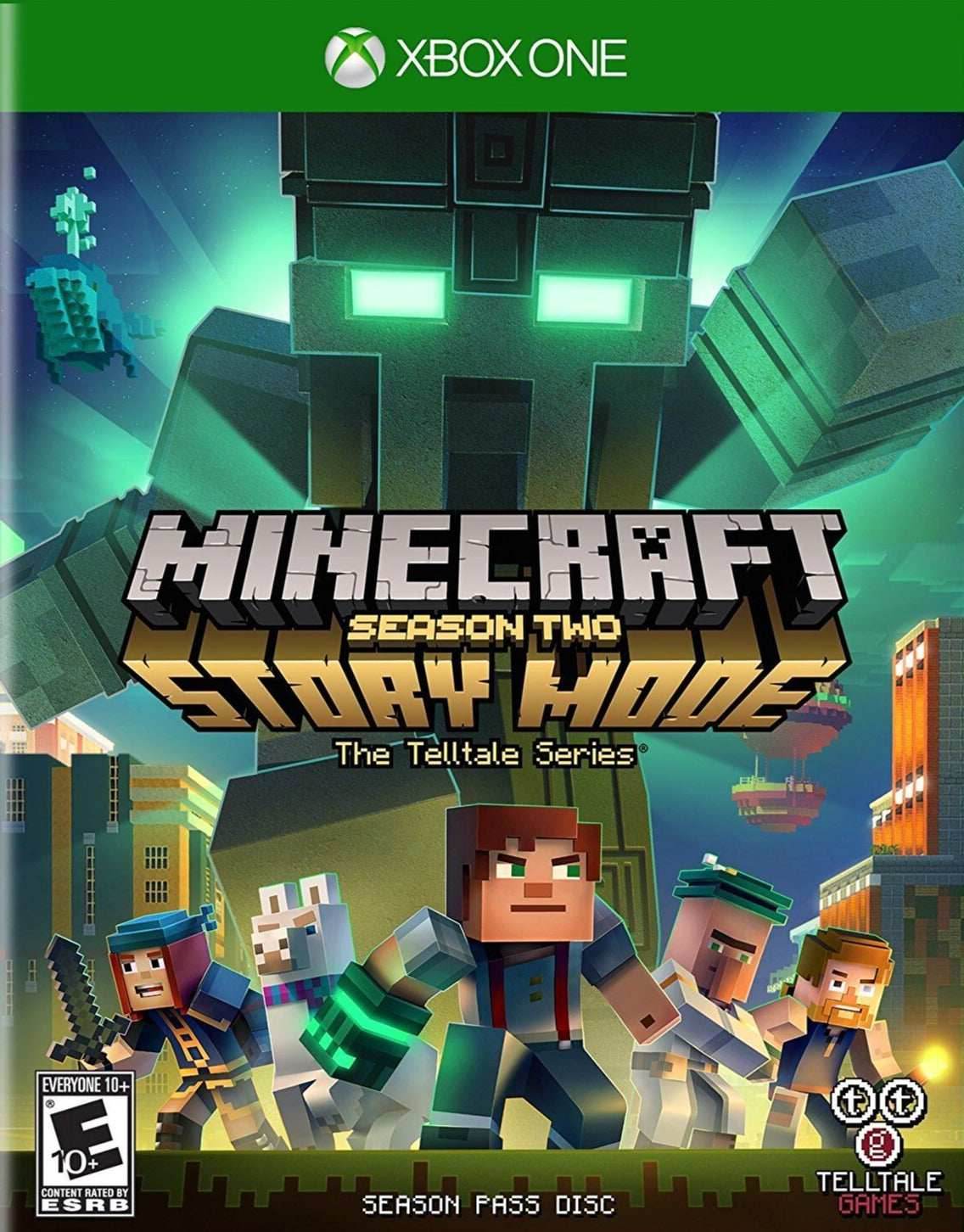 Minecraft: Story Mode - Season Two: The Telltale Series Season Pass Disc (Xbox One) - Game Only