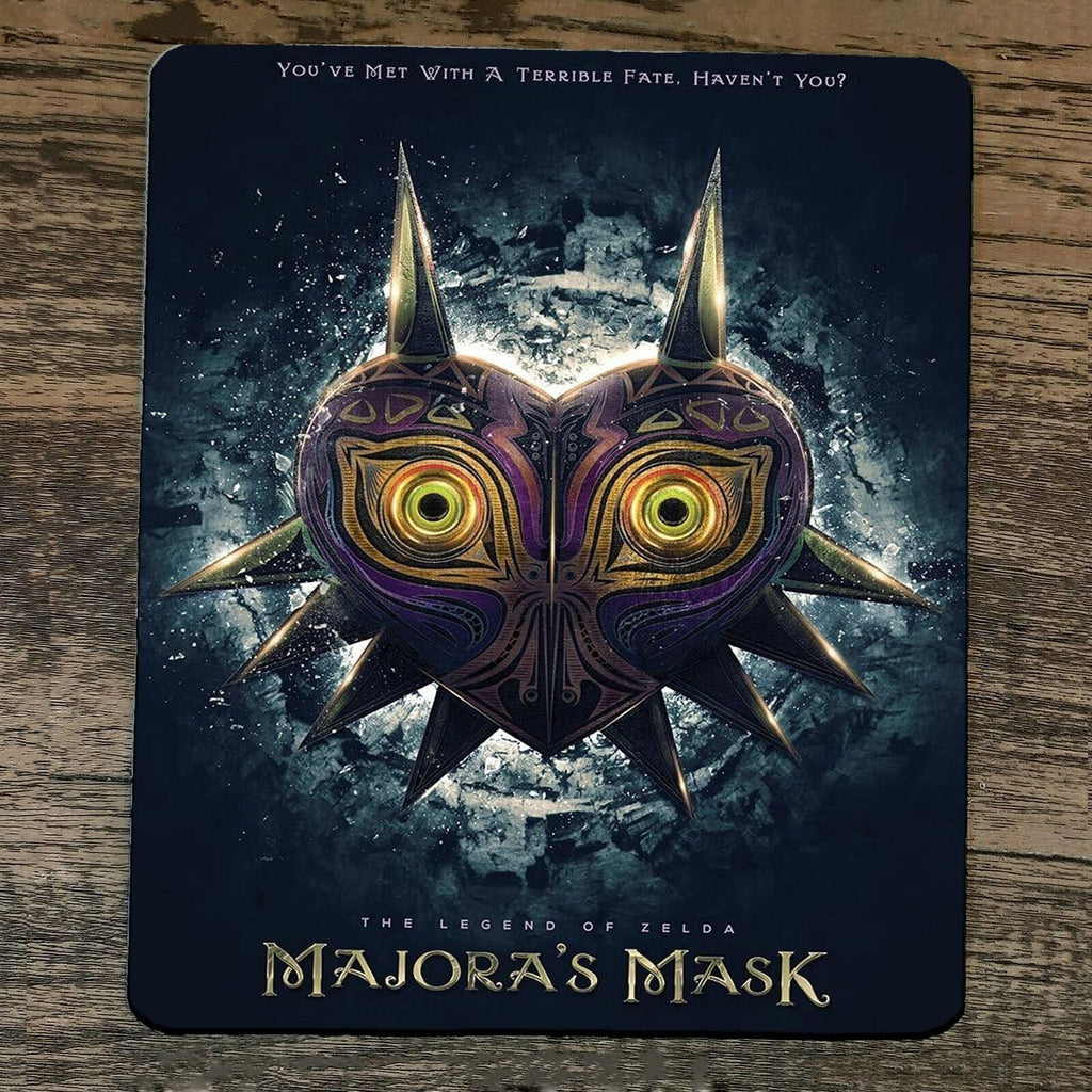 Legend of Majora's Mask Classic Arcade Video Game Zelda Mouse Pad – Premium 7.75 x 9.25 Inch Gaming and Workstation Accessory
