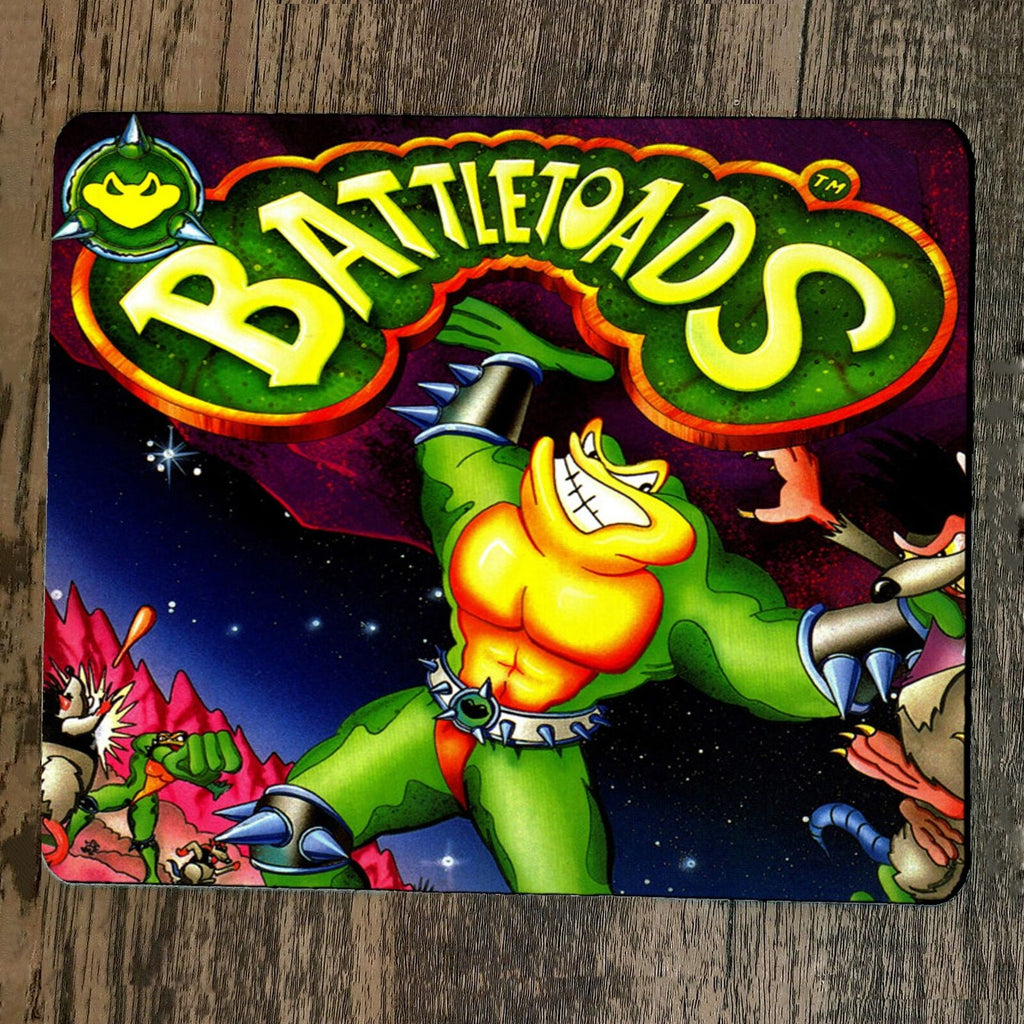 Battletoads Classic Arcade Video Game Mouse Pad
