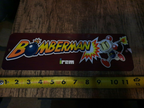 Bomberman Classic Arcade Video Game Marquee Banner 3x12 Metal Wall Sign