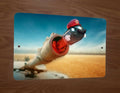 Bullet Bill Mario Being Launched From Cannon 8x12 Metal Wall Video Game Arcade Sign