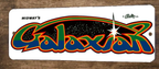 Galaxian Arcade 3x12 Metal Wall Video Game Sign