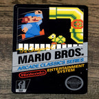 Original Mario Bros Classic Arcade Video Game NES Cover Mouse Pad
