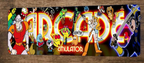 Arcade Emulator 3x12 Metal Wall Video Game Sign