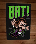 Bat Mario Super Mario Bros Video Game Parody 8x12-Inch Wall Sign
