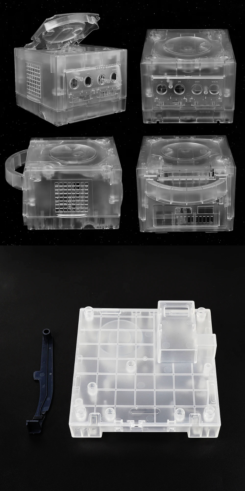 Gamecube Full Replacement Console Shell Housing Gameboy Player