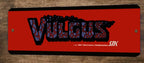 Vulgus Arcade x12 Metal Wall Video Game Marquee Banner Sign