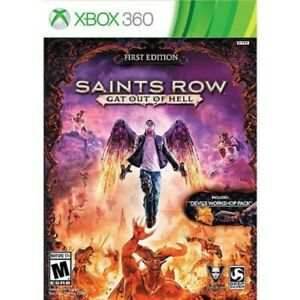 Saints Row: Gat Out Of Hell First Edition (Xbox 360) - Brand New