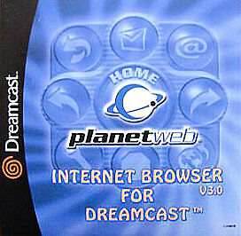 PlanetWeb Web Browser 3.0 (Sega Dreamcast) - Game Manual Only